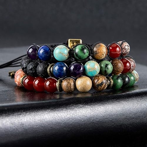 Chakra Bead Bracelets for Women With Real Stones 3