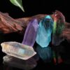 JIC Gem 4 pcsAngel Aura Polished Tumbled Stone For Crystal Reiki Healing And Home Decor