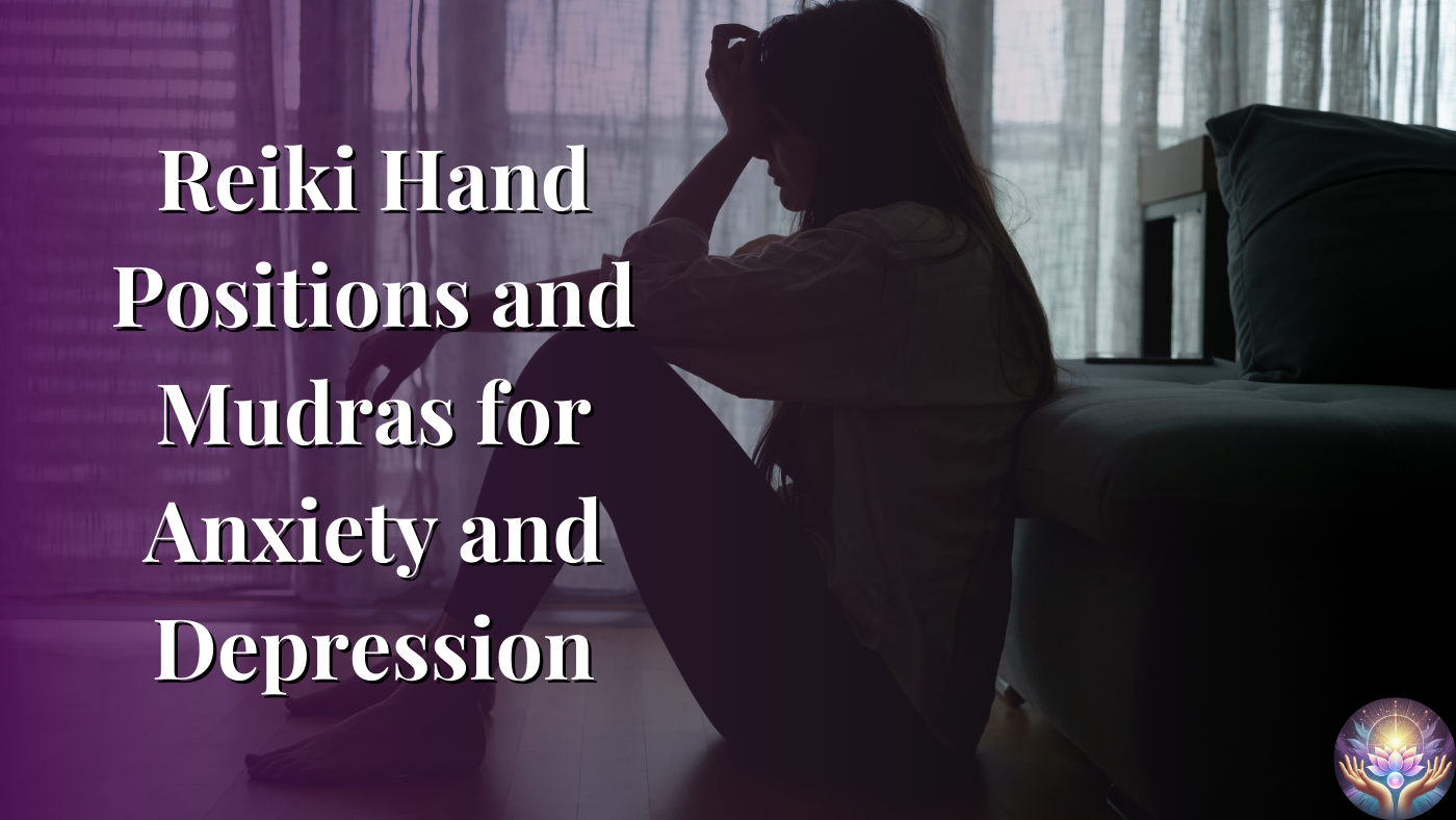 Reiki Hand Positions and Mudras for Anxiety and Depression